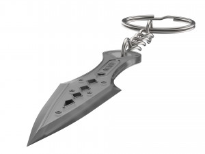 Keychain - Wraith Heirloom Kunai Knife - APEX - Printable - STL files 3D Print Model