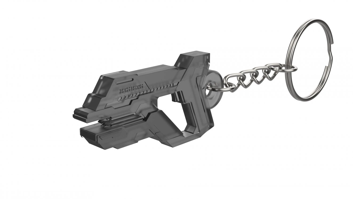Keychain - Asuran Replicator Stunner - Stargate - Printable - STL files 3D Print Model .c4d .max .obj .3ds .fbx .stl .blend 