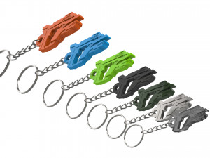 Keychain - Asuran Replicator Stunner - Stargate - Printable - STL files 3D-printmodel