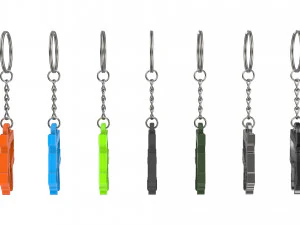 Keychain - Asuran Replicator Stunner - Stargate - Printable - STL files 3D Print Model