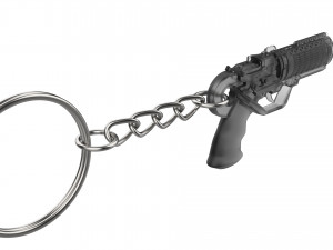 Keychain - Agent Ks Pistol - Blade Runner - Printable - STL files 3D Baskı Modeli