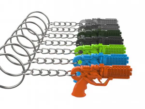 Keychain - Agent Ks Pistol - Blade Runner - Printable - STL files 3D Print Model