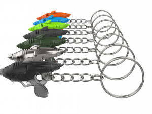 Keychain - Alien Blaster - Fallout - Printable - STL files 3D-printmodel
