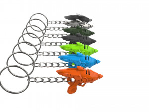 Keychain - Alien Blaster - Fallout - Printable - STL files 3D-printmodel