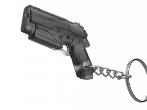 Keychain - 10mm Pistol - Fallout 4 - Printable - STL files 3D प्रिंट मॉडल