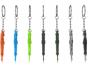 Keychain - Retro Lancer - Gears Of War - Printable - STL files 3D 프린트 모델