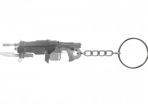 Keychain - Retro Lancer - Gears Of War - Printable - STL files 3D Print Model