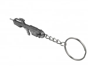 Keychain - BR-55 Battle Cannon - Halo - Printable - STL files 3D Print Model