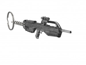 Keychain - BR-55 Battle Cannon - Halo - Printable - STL files Modèles 3D en vedette