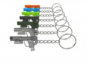 Keychain - M6C Socom - Halo - Printable - STL files 3D Print Model