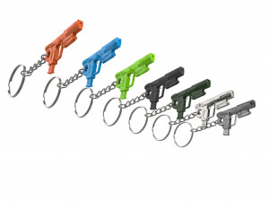 Keychain - M6C Socom - Halo - Printable - STL files 3D Print Model