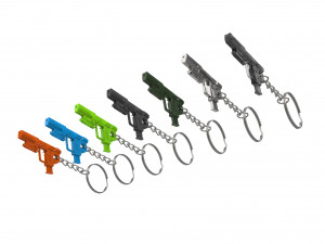 Keychain - M6C Socom - Halo - Printable - STL files 3D Print Model