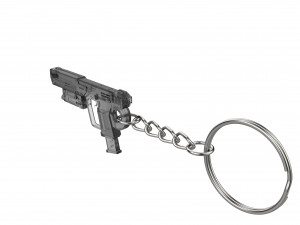 Keychain - M6C Socom - Halo - Printable - STL files 3D Print Model