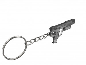 Keychain - M6C Socom - Halo - Printable - STL files 3D Print Model
