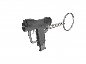Keychain - M6D Magnum - Halo - Printable - STL files 3D Print Model