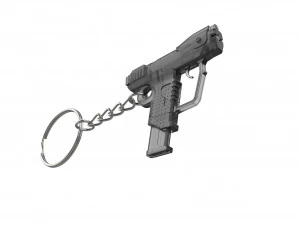 Keychain - M6D Magnum - Halo - Printable - STL files 3D Print Model
