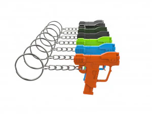 Keychain - M6D Magnum - Halo - Printable - STL files 3D Print Model