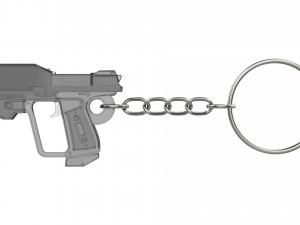 Keychain - M6G Magnum - Halo - Printable - STL files 3D-Druckmodell
