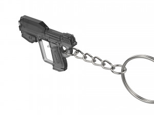 Keychain - M6G Magnum - Halo - Printable - STL files 3D-Druckmodell