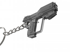 Keychain - M6G Magnum - Halo - Printable - STL files 3D-Druckmodell