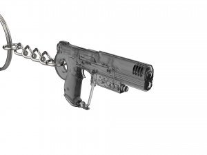 Keychain - M6H2T Magnum - Halo - Printable - STL files 3D Print Model