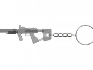 Keychain - M7 SMG - Halo - Printable - STL files 3D Print Model