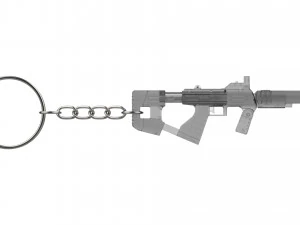 Keychain - M7 SMG - Halo - Printable - STL files 3D Print Model
