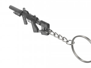 Keychain - M7 SMG - Halo - Printable - STL files 3D-Druckmodell