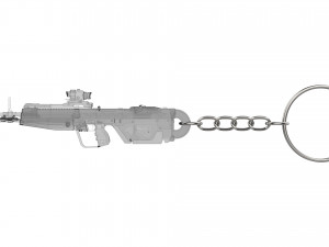 Keychain - M392 Cannon - Halo - Printable - STL files 3D-printmodel