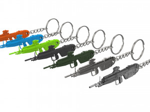 Keychain - M392 Cannon - Halo - Printable - STL files 3D-printmodel