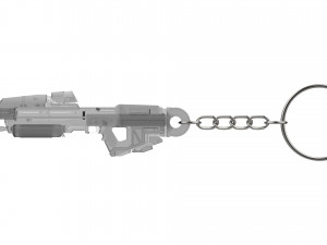 Keychain - MA37 Cannon - Halo - Printable - STL files 3D Print Model