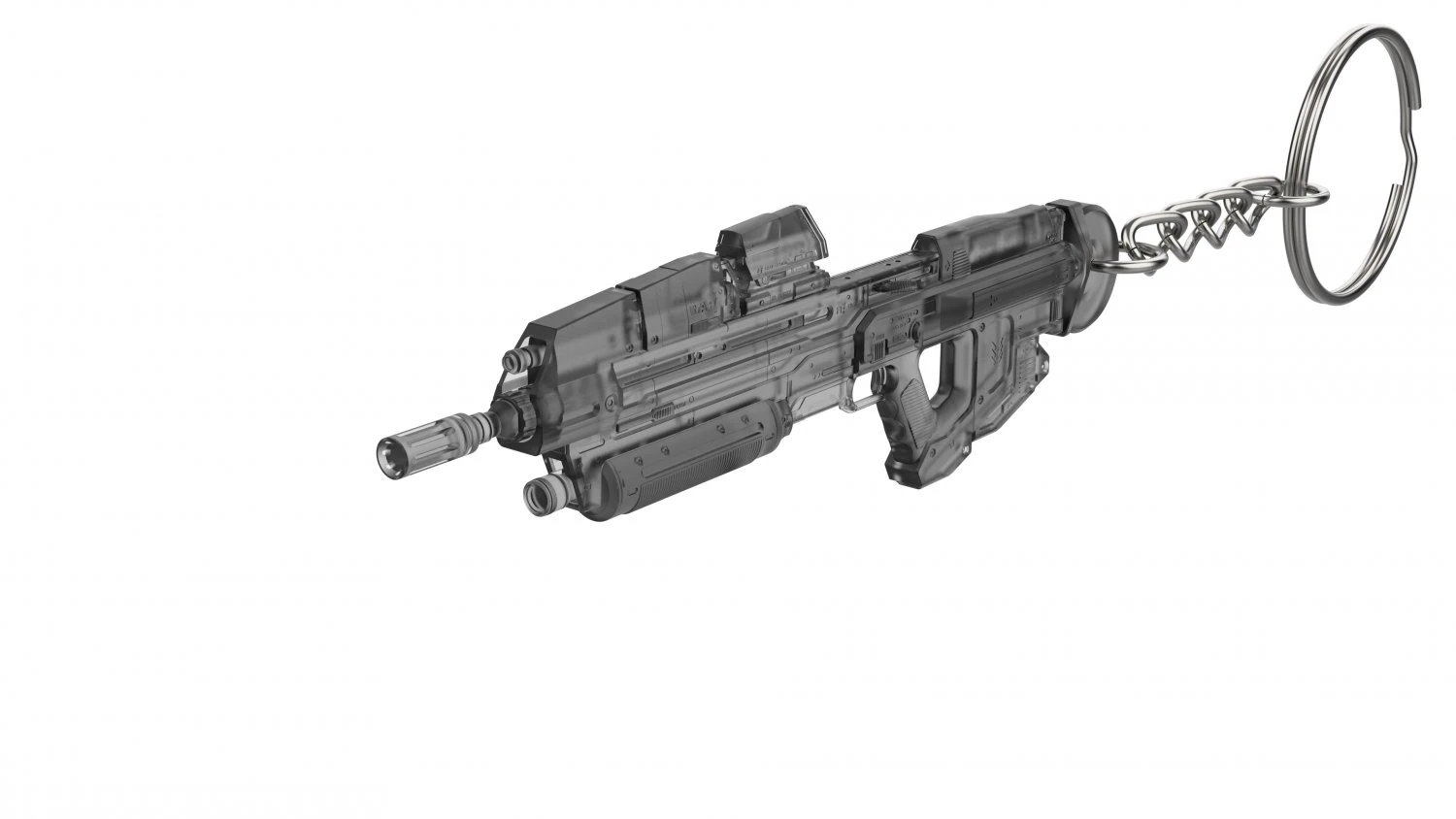 Keychain - MA40 Assault Cannon - Halo - Printable - STL files 3D Print Model .c4d .max .obj .3ds .fbx .stl .blend