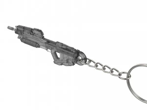 Keychain - MA40 Assault Cannon - Halo - Printable - STL files 3D Print Model