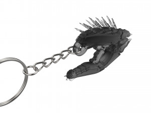 Keychain - Needler - Halo - Printable - STL files Model Cetak 3D