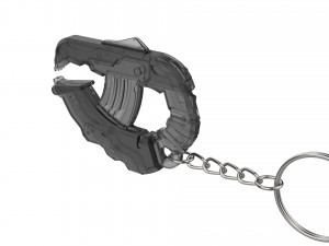 Keychain - H2A Plasma Pistol - Halo - Printable - STL files 3D 프린트 모델