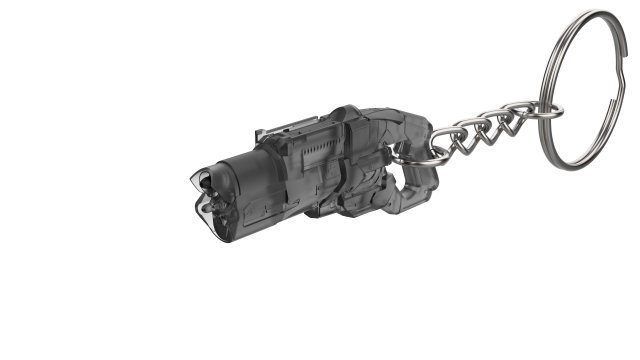 Keychain - Cold Cannon - Legends Of Tomorrow - Printable - STL files Modèles 3D en vedette .c4d .max .obj .3ds .fbx .stl .blend 