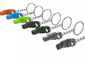 Keychain - Cold Cannon - Legends Of Tomorrow - Printable - STL files 3D Print Model