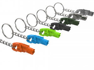 Keychain - Cold Cannon - Legends Of Tomorrow - Printable - STL files Modèles 3D en vedette