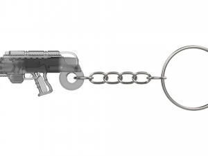 Keychain - Flame Cannon - Legends Of Tomorrow - Printable - STL files 3D Print Model