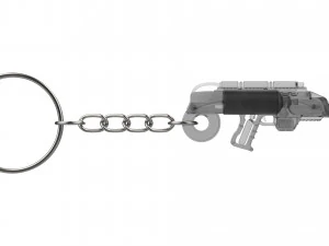 Keychain - Flame Cannon - Legends Of Tomorrow - Printable - STL files 3D Print Model
