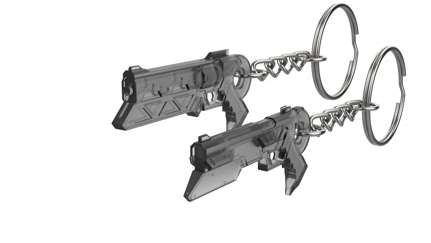 Keychain - Lucian Cannons - League of Legends - Printable - STL files 3D Print Model .c4d .max .obj .3ds .fbx .stl .blend 