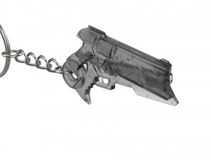 Keychain - Lucian Cannons - League of Legends - Printable - STL files 3Dプリントモデル
