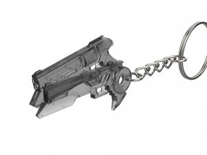 Keychain - Lucian Cannons - League of Legends - Printable - STL files 3Dプリントモデル
