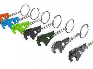 Keychain - M-25 Hornet Cannon - Mass Effect - Printable - STL files 3D Baskı Modeli