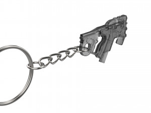 Keychain - M-25 Hornet Cannon - Mass Effect - Printable - STL files 3D Baskı Modeli