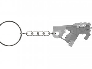 Keychain - M-25 Hornet Cannon - Mass Effect - Printable - STL files 3D Baskı Modeli