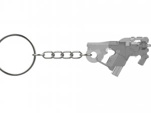 Keychain - M-25 Hornet Cannon - Mass Effect - Printable - STL files 3D Print Model