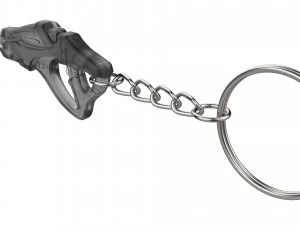 Keychain - Scorpion - Mass Effect - Printable - STL files 3D Print Model