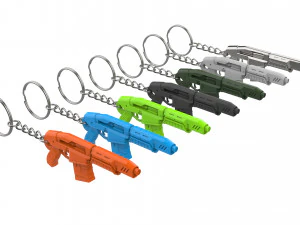 Chaveiro - Military Crasher - Cyberpunk 2077 - Para impress&atilde;o - Arquivos STL Modelo de Impressão 3D
