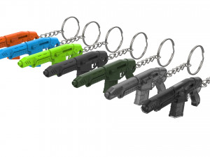 Keychain - Military Crasher - Cyberpunk 2077 - Printable - STL files 3D प्रिंट मॉडल